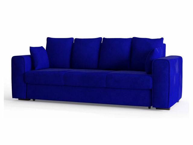 Диван-кровать "Giverny (Гивернй)", велюр Zara Blue (Зара Блю)