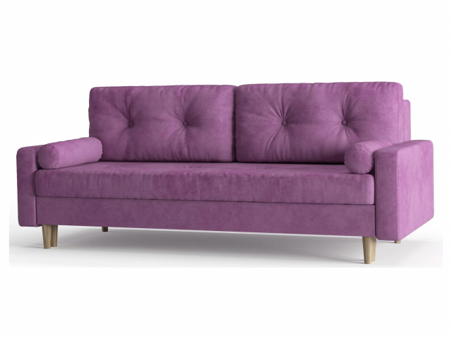 Диван-кровать "Belfast (Белфаст)", велюр Maserati Violet (Мазерати Виолет)
