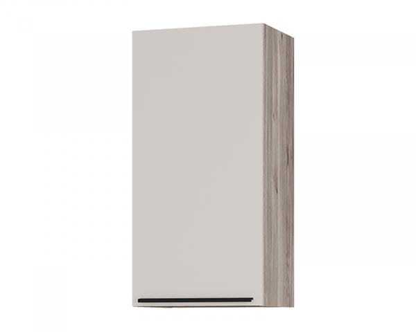 Шкаф навесной "Урбан ШКН-07", дуб смоки/Кашемир