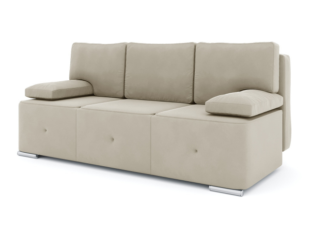 Диван-кровать "Хавьер" еврокнижка, велюр Зара Сафари