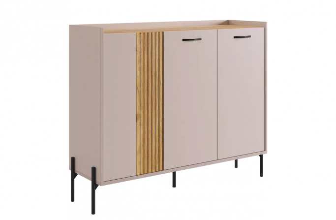 Комод "Доминика" кашемир/дуб крафт золотой