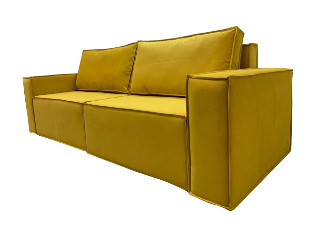 Диван-кровать "Лофт", 2 модуля, еврокнижка, велюр Макс еллоу