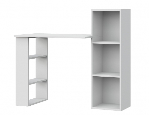 Стол компьютерный "СТК 1" белый текстурный