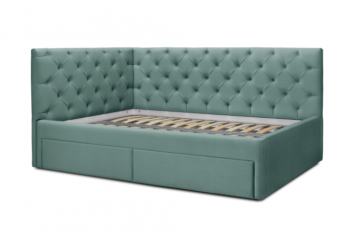 Кровать "Оливия" с ящиками, Velutto (Велутто) 43
