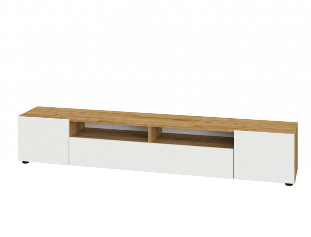 Тумба для ТВ "Денвер" дуб золотой/белый