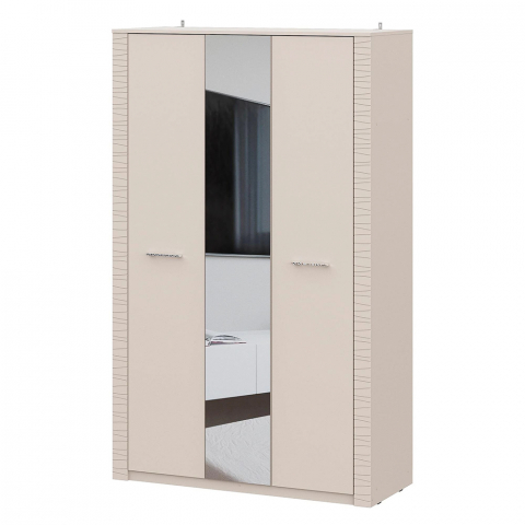 Шкаф трехстворчатый "Калипсо" комбинированный, меланж