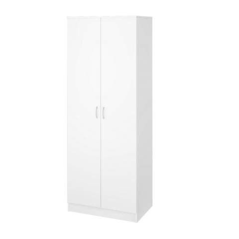 Шкаф 2-х дверный "Ронда" ШК-20 белое дерево/белое дерево