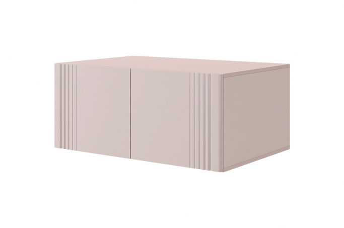 Антресоль двухдверная "Катрин" кашемир/фрапучино матовый