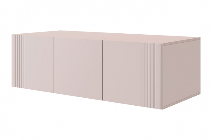 Антресоль трехдверная "Катрин" кашемир/фрапучино матовый