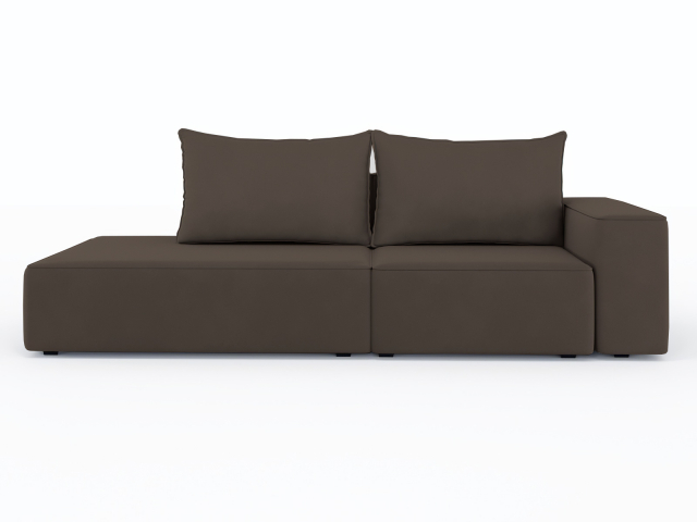 Диван-кровать "Кензо", велюр Зара Браун 20