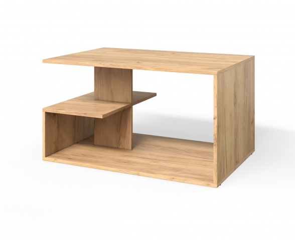 Журнальный стол №4 дуб золотой крафт