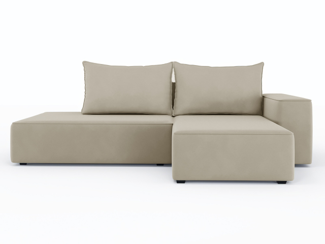 Угловой диван-кровать "Кензо", велюр Зара Сафари 5.2.