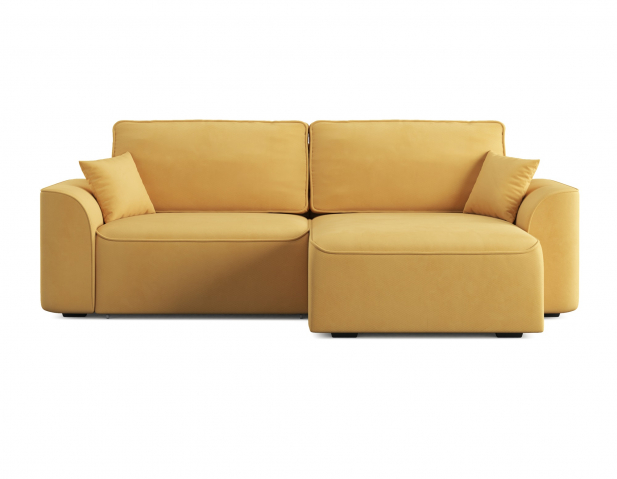 Угловой диван-кровать "Крафт" 2 модуля, Max Yellow (Макс Йеллоу) 27