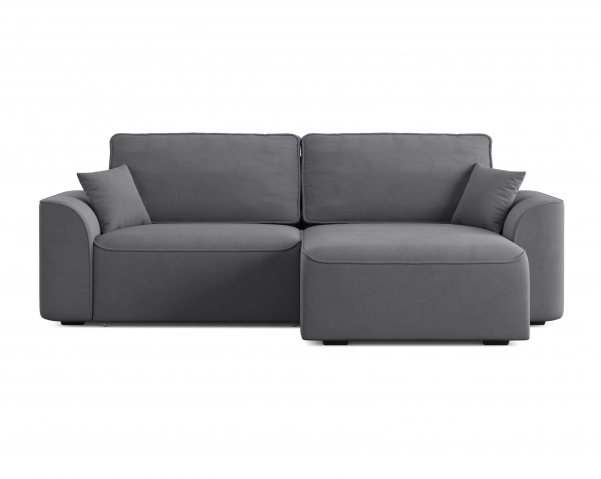 Угловой диван-кровать "Крафт" 2 модуля, Zara (Зара)-Grey (Грей) 18