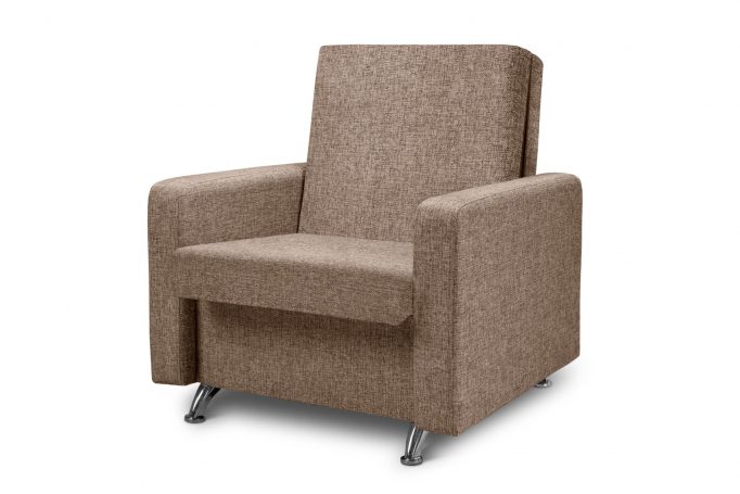 Кресло-кровать "Надежда" рогожка коричневая