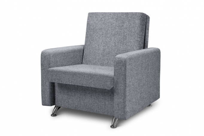 Кресло-кровать "Надежда" рогожка серая