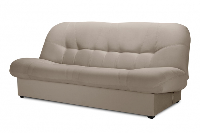 Диван-кровать "Тэфи" велюр кремовый