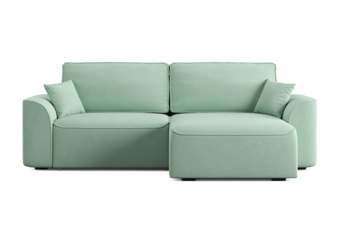 Угловой диван-кровать "Крафт" 2 модуля, Zara (Зара)-Mint (Минт) 14