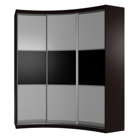 Радиусный шкаф-купе "М-16"