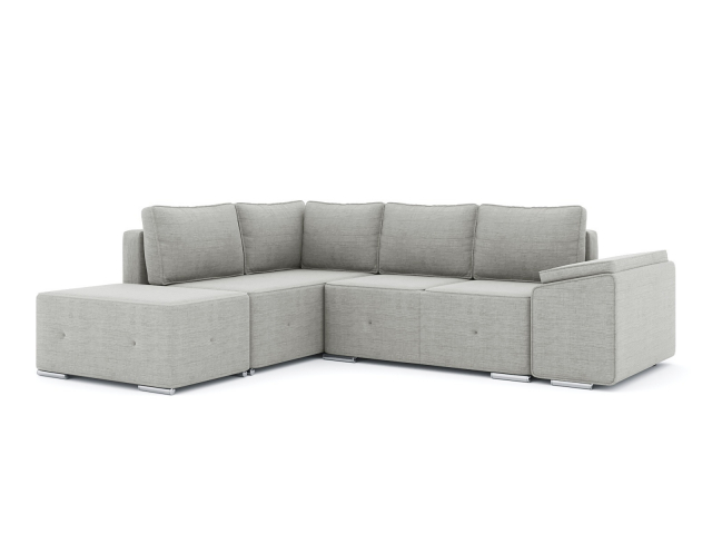 Диван-кровать угловой "Хавьер" рогожка Дрим Люкс 2