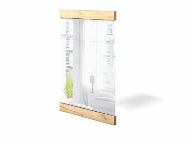 Зеркало "Мини-Лайт МЛ-6" дуб золотой крафт