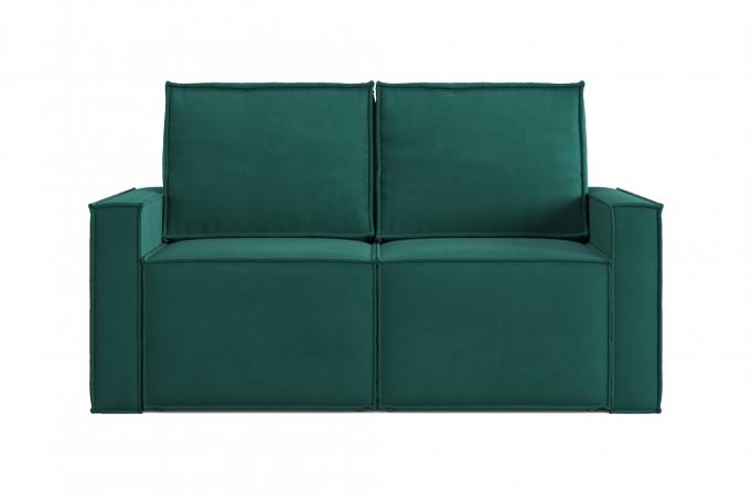 Диван-кровать "Лофт мини" 2 модуля, Zara (Зара)-Malahit (Малахит) 33