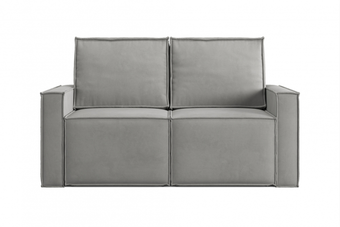 Диван-кровать "Лофт мини" 2 модуля, Zara (Зара)-Steel (стил) 52