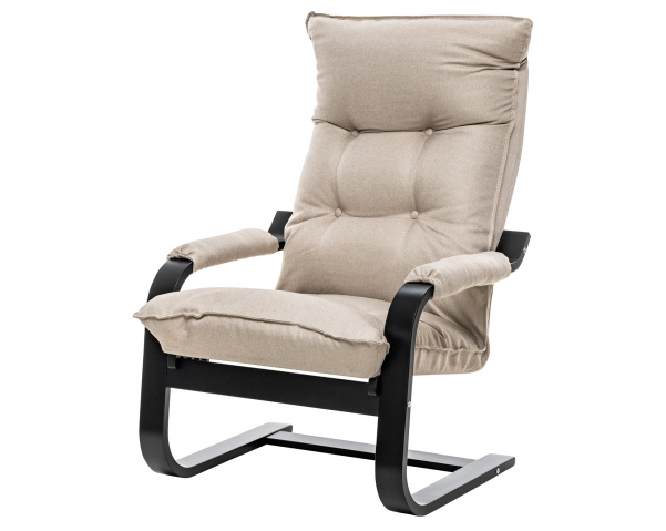 Кресло-трансформер "Leset (Лесет) Оливер" венге, рогожка Malmo (Мальмо) 05