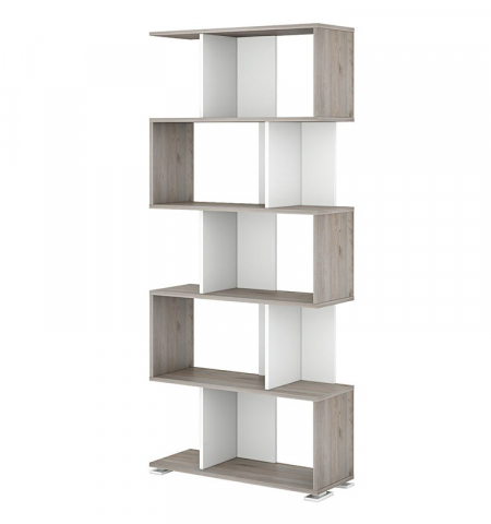 Стеллаж "Домино СЛ-5" нельсон/белый жемчуг