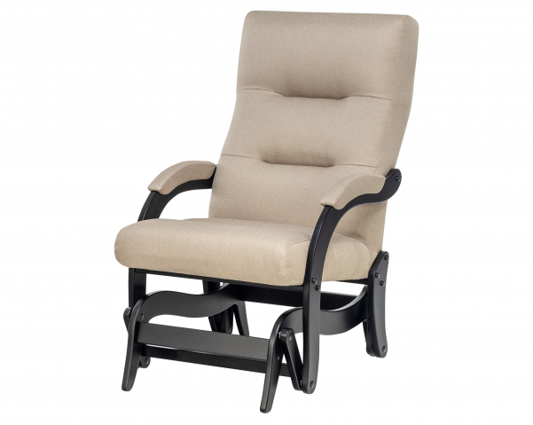 Кресло-маятник "Leset (Лесет) Дэми" венге, рогожка Malmo (Мальмо) 05