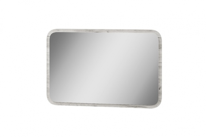 Зеркало настенное "Лагуна", дуб серый