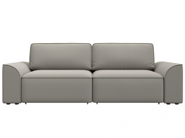 Диван-кровать "Лига-048" НПБ, Амур 02 бежевый, рогожка, 128214