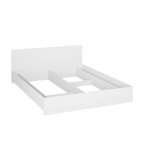 Кровать МР "Ронда КР-160" белое дерево