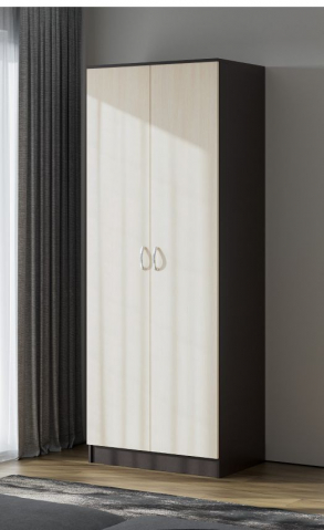 Шкаф 2-х дверный "Ронда" ШК-20 венге/дуб белфорд