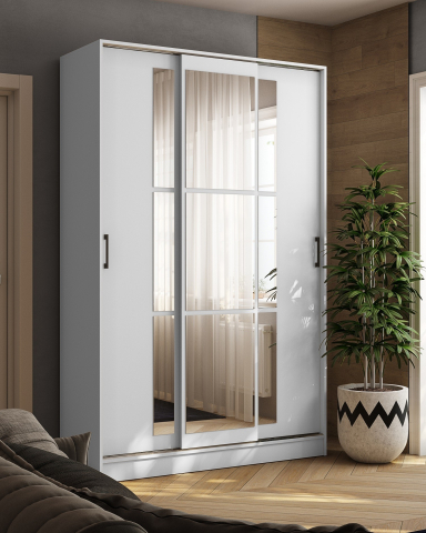 Шкаф-купе "Стиль-2" 1400, белый