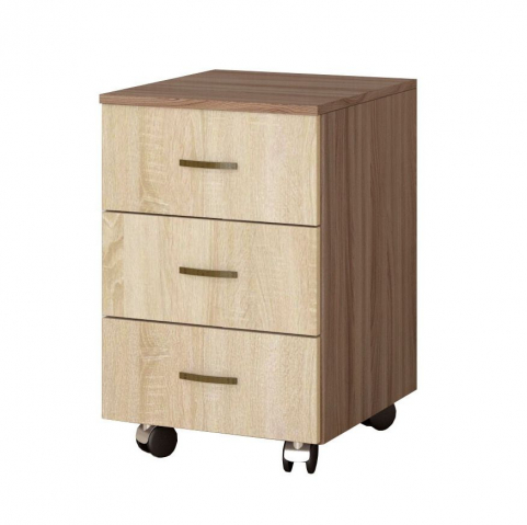 Тумба "Орион" ясень шимо/дуб сонома