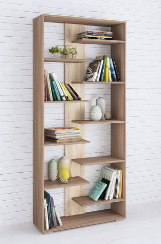 Стеллаж "Ромео-3" ясень шимо/дуб сонома