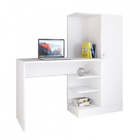 Компьютерный стол "Квартет-6" белый