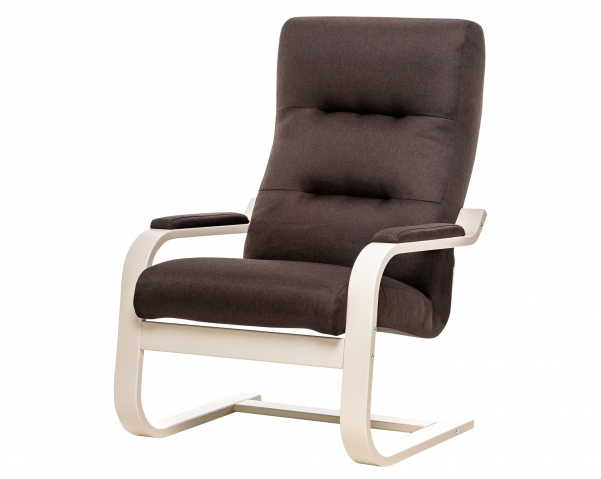 Кресло "Leset (Лесет) Оскар" рогожка Мальмо 28/слоновая кость