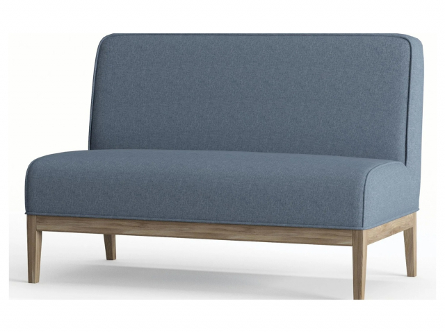 Диван прямой "Марвин", рогожка Dream Blue (Дрим Блю)