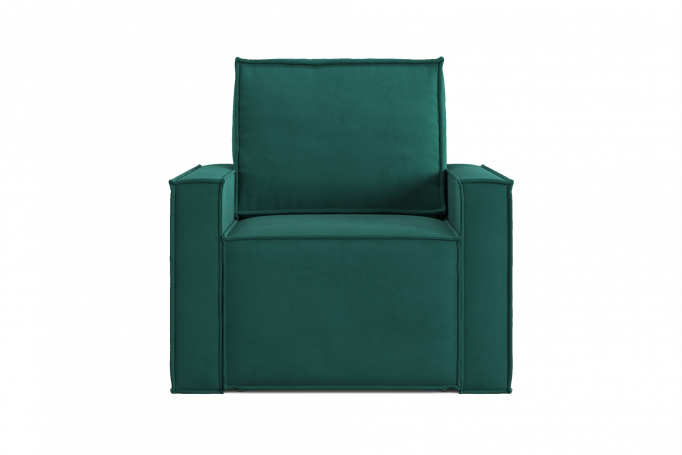 Кресло-кровать "Лофт мини", Zara-Malahit 33 (Зара Малахит)