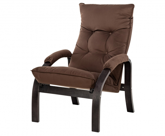 Кресло-трансформер "Leset (Лесет) Левада" венге текстура, велюр V23