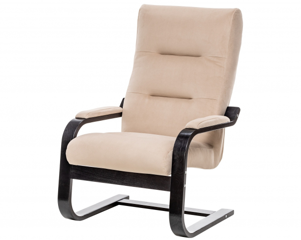 Кресло "Leset (Лесет) Оскар" велюр V18/венге текстура