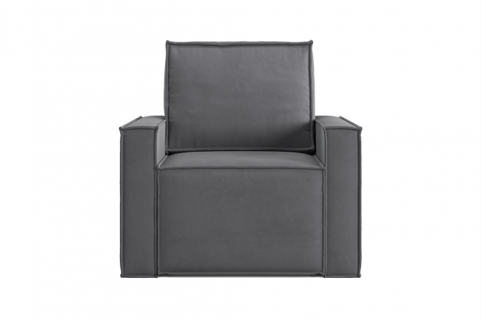 Кресло-кровать "Лофт мини", Zara-Grey 18 (Зара Грей)