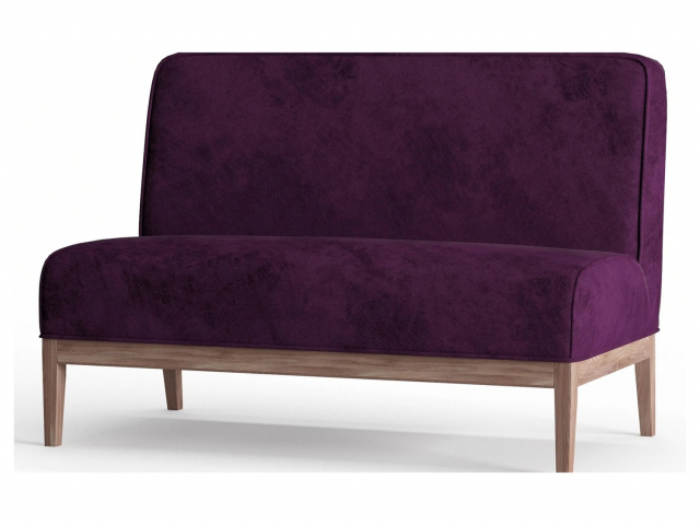 Диван прямой "Марвин", велюр Zara Violet (Зара Виолет)