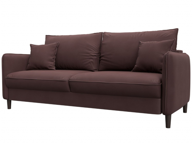 Диван-кровать "Лига-064" НПБ, замша JOLY 09 бордовая, 129617