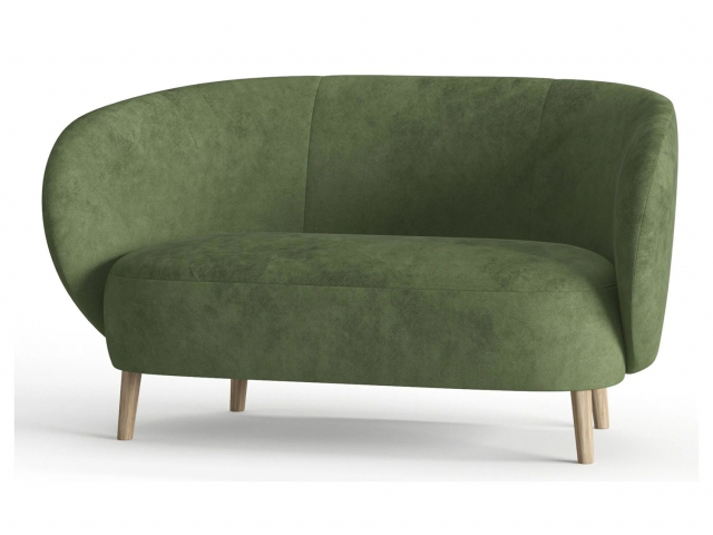 Диван прямой "Тейлор", велюр Maserati Green (Мазерати Грин)