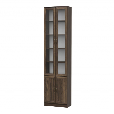 Шкаф комбинированный "В-18Н", дуб катания/ профиль дуб катания