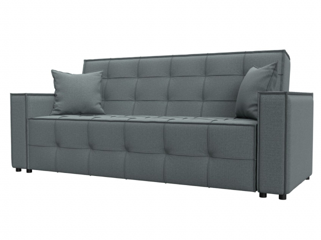 Диван-кровать "Лига-067" рогожка Амур 07 серый, 129827