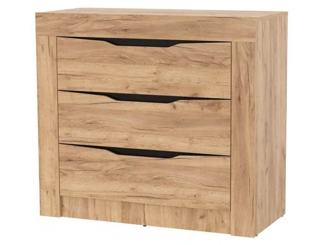 Комод 90.04 "Флорида", дуб золотой/венге